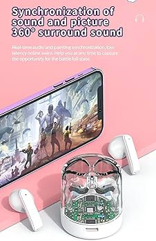 VEHOP TM70 Transparent Truly Wireless TWS Earbuds