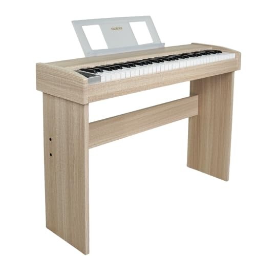 Kadence DP5000KH Digital Piano | 61 Keys with LED Display Nordic Beech [₹2000 Coupon]