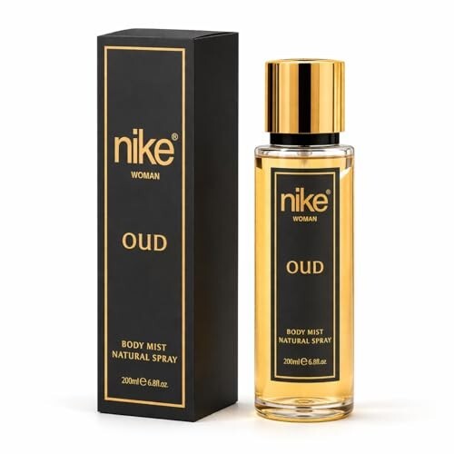 Nike Oud Body Mist Spray for Women 200ml| Warm Oriental Floral Fragrance | Long-Lasting, Non-Gas & Skin-Friendly