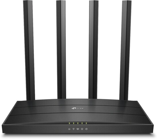  TP-Link Archer C6 MU-MIMO Gigabit Wireless Router 2.4 GHz, 5 GHz 1200 Mbps Wifi Speed Dual Band External Antenna Ethernet (Cable Broadband) 