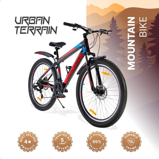 Urban Terrain Mountain Bike 27.5T Shimano Geared Cycles for Men 