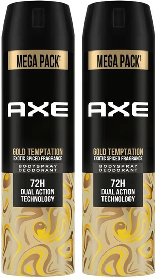 AXE Gold-Temptation Body Spray  -  For Men