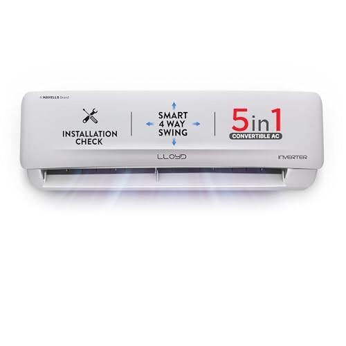 48% off on - Lloyd 1 Ton 3 Star Inverter Split AC  - Rs. 26240