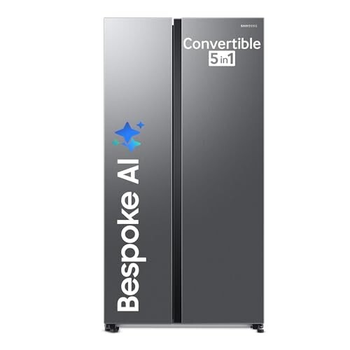 51% off on - Samsung 653 L, 3 Star, Frost Free, Double Door, Convertible 5-in-1 Digital Inverter, Refrigerator - Rs. 55427