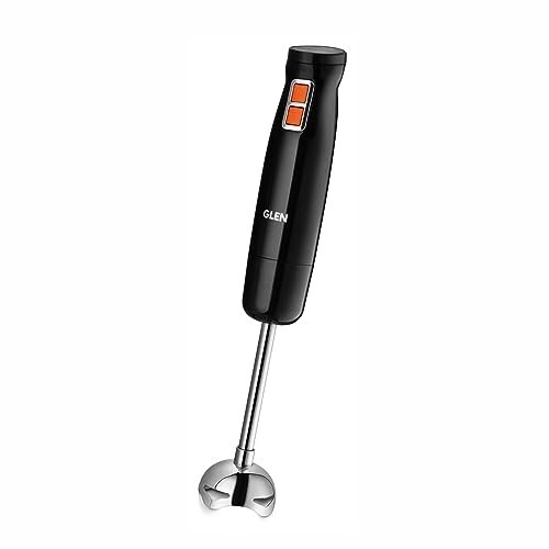 Glen Electric Turbo Hand Blender 350W with Stainless Steel Arm - Black (4063 HB BL)