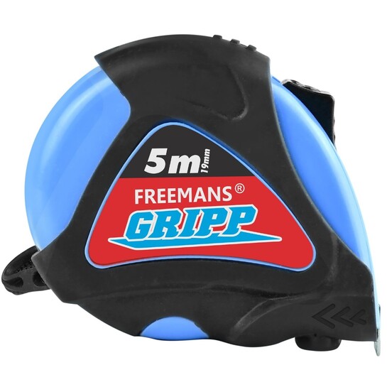 Freemans Gripp 5 M 19 Mm Measuring Tape (Blue)