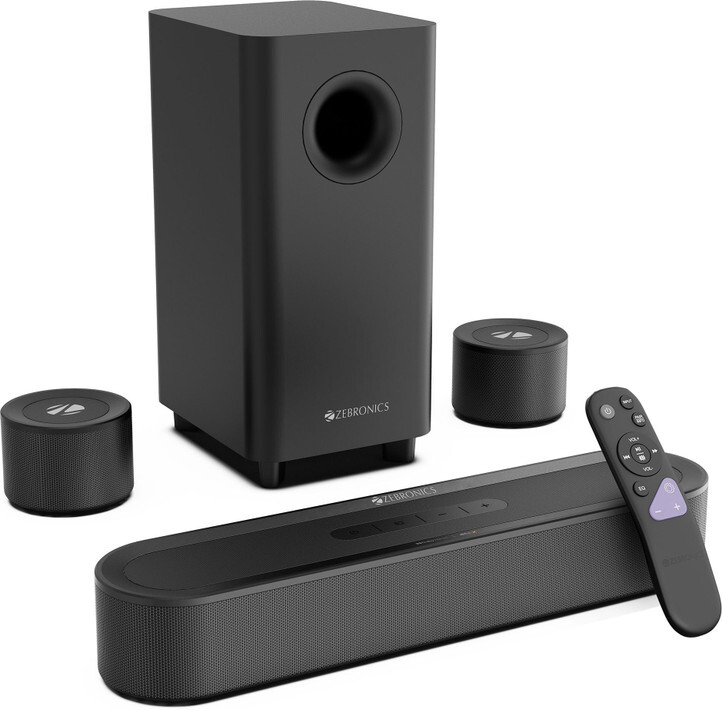 72% off on - Zebronics 2026 Launch Zeb-Juke Bar 9710 C (550W, Dolby Atmos, DTS X, 5.1 CH) Blutooth Soundbar - Rs. 12566