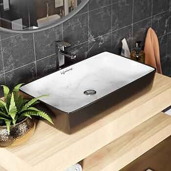 Lifelong Wash Basin for Bathroom - Tabletop Washbasin - 