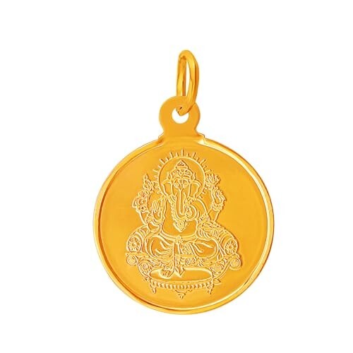 Muthoot PAPPACHAN Swarnavarsham BIS Hallmarked 22KT Gold – 6 gm Pendant 
