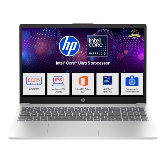HP 15, Intel Core Ultra 5 125H, 12 Tops (16GB DDR5, 512GB SSD)