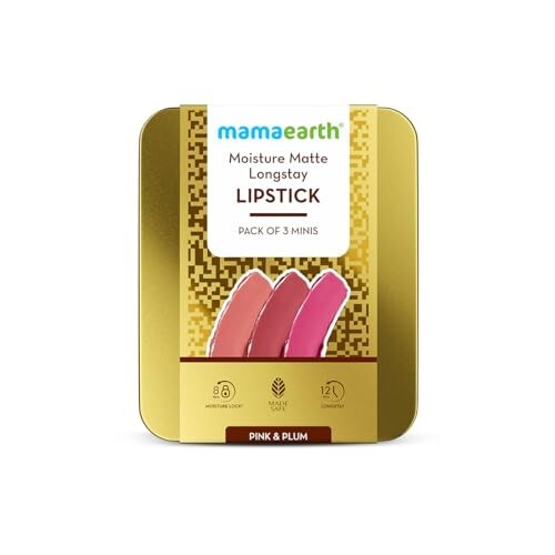 Mamaearth Matte Long Stay Lipstick Gift Set - Pink & Plum