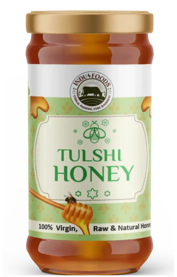 Zepto : 67% off: Flavored (Tulasi , Neem, Berry etc) Honey 750g at ₹299.
