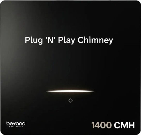 Beyond Appliances CUBE PLUG AND PLAY CHIMNEY Auto Clean