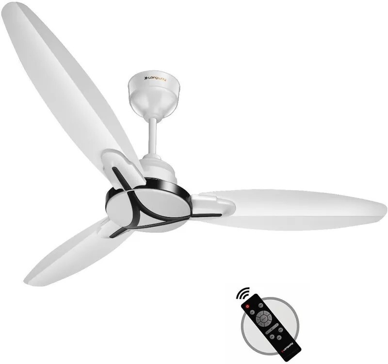 65% off on - Longway Zephyr BLDC Motor with Remote 1200 mm Ceiling Fan - Rs. 1983