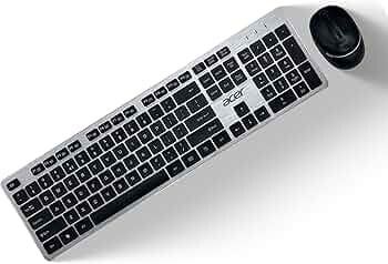 Acer Fusion Wireless Keyboard and Mouse Combo