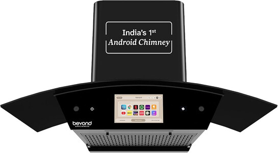 Beyond Appliances Asteria 60cm Auto Clean Kitchen Chimney 