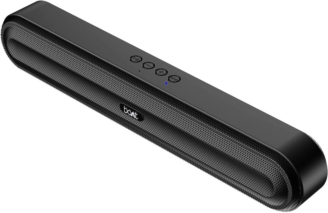 79% off on - boAt Aavante Bar 490 with Entertainment EQ Modes 10 W Bluetooth Soundbar (Black, 2.0 Channel) - Rs. 716
