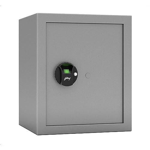 Godrej Security Solutions Forte Pro 40 Litres Biometric Safe Locker  (Light Grey)