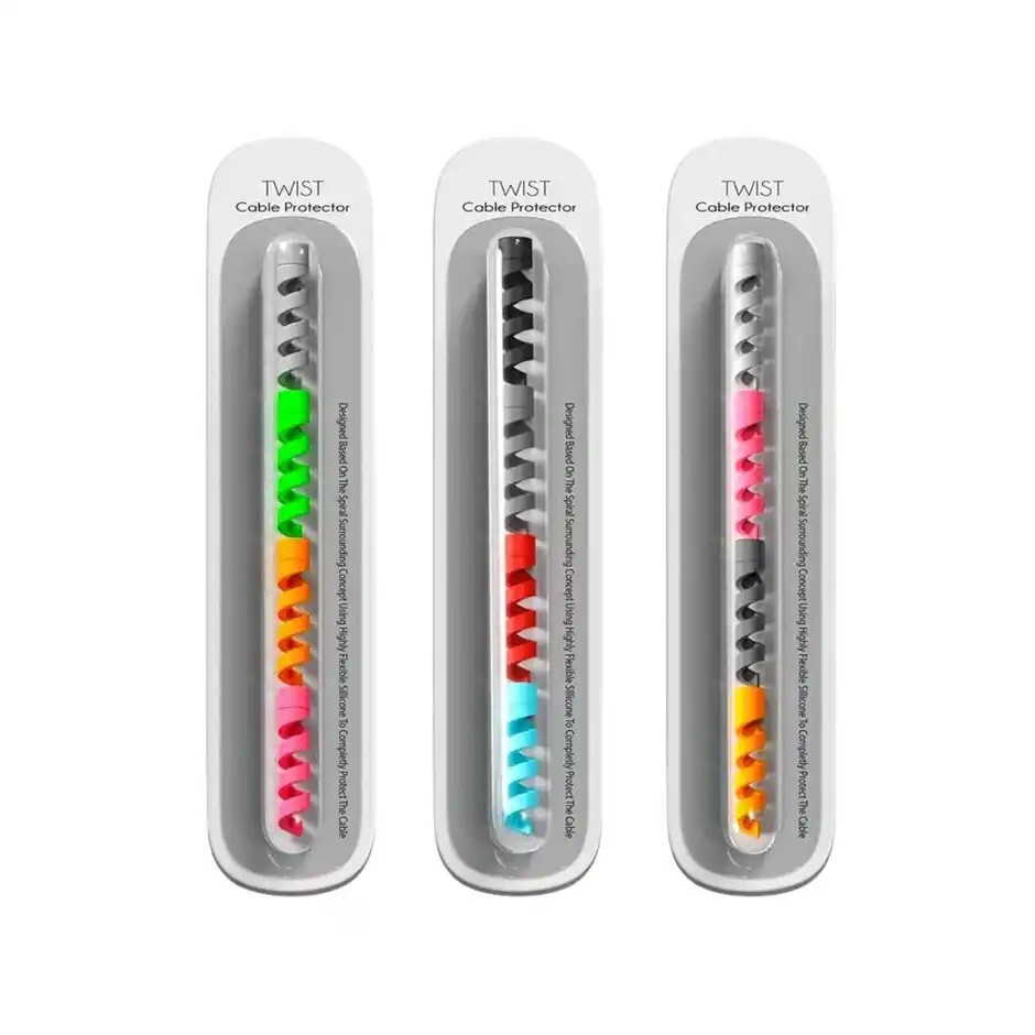 Zepto : AILKIN Spiral Charger Cable Protector 3 Pcs