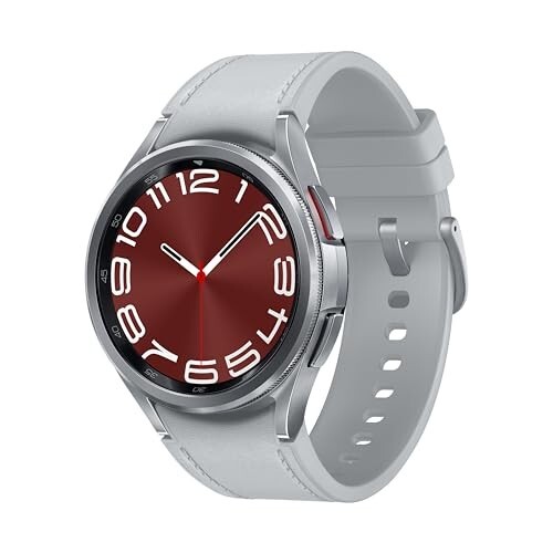 Samsung Galaxy Watch6 Classic (Smartchoice) (Silver, 47mm) | Rotating Bezel | Bluetooth | Monitor BP and ECG | Track Sleep and Health | Upto 40hrs Charge with Fast Charging | Galaxy Ecosystem | IP68