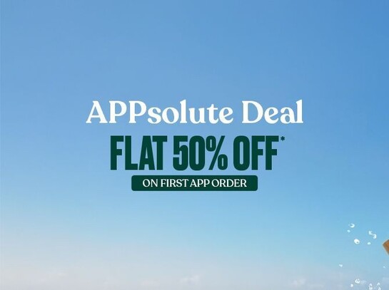 Thebodyshop - APPsolute Deal Get FLAT 50% OFF on your 1st app order