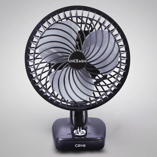 unleash CRYO 230 MM HIGH SPEED 9 INCH TABLE FAN 
