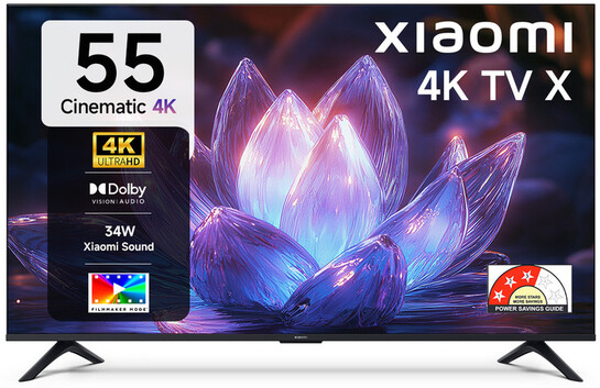 Xiomi X Series 138 cm (55 inch) Ultra HD (4K) LED Smart Google TV with Dolby Vision 