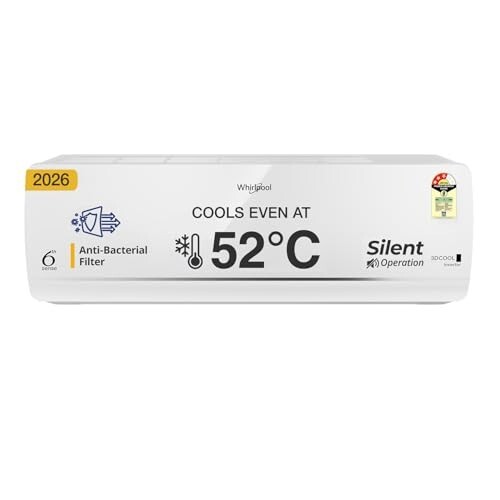 Whirlpool 2 Ton 3 Star, New star rated, 3D cool Inverter Split AC 