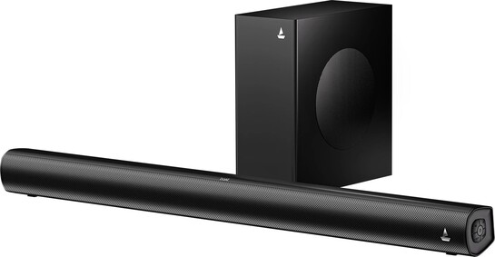 boAt Aavante 2.1 1550 Plus 160 W Bluetooth Soundbar (Premium Black, 2.1 Channel)