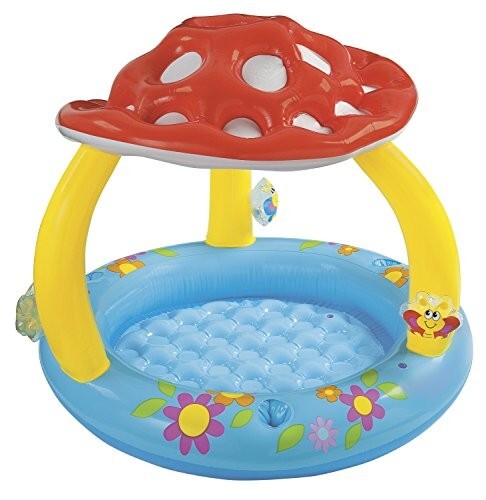 Intex Inflatable Mashroom Pool, Multi Color