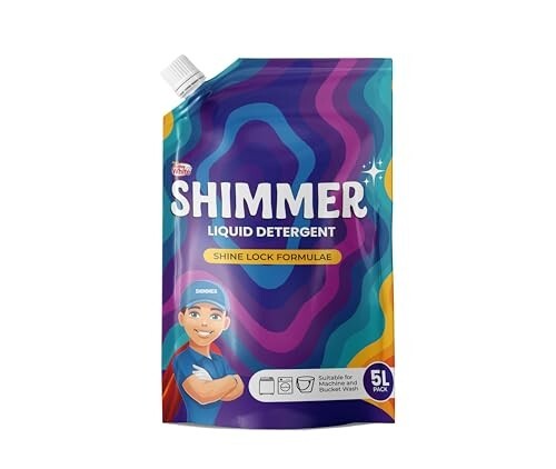 Shimmer Liquid Detergent - 5L Pack | Non Toxic & Eco Friendly