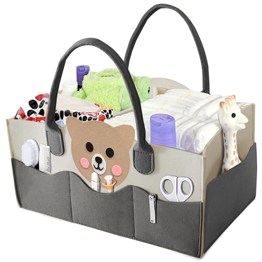 MOM CARE Baby Diaper Storage Organizer Bag for Baby Essentials