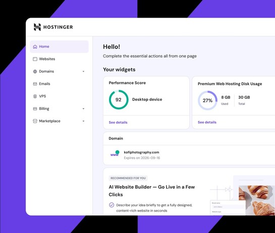 Hostinger Coupon Codes: 93% OFF Hosting + FREE Domain