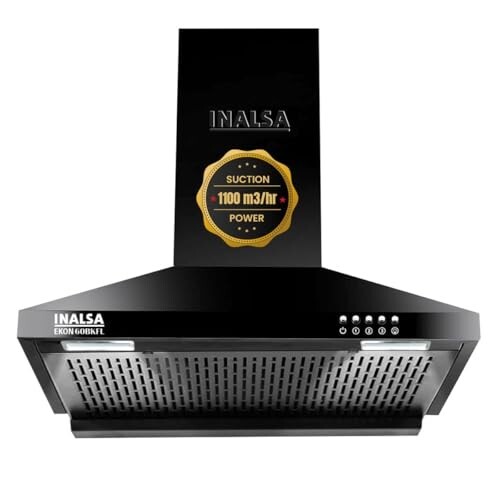 INALSA Pyramid Shape Wall Mount Kitchen Chimney 60 cm