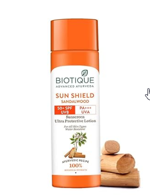 Biotique Bio Sandalwood Sunscreen Ultra Soothing Face Lotion