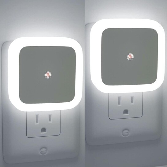 One94Store Smart Motion Sensor LED Light Bulb with Automatic On/Off and Dimmable White Glow, Energy Efficient 7W LED Bulb for Home, Stairs, Kitchen, Bathroom, Wardrobe Lighting - Pack of 2 (White)
