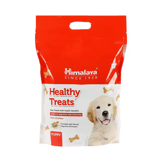 Instamart : Himalaya Healthy Treats (Puppy) Chicken Flavour – 1kg