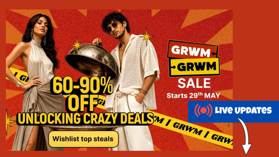 Flipkart GRWM Sale 2026 Deal Updates 3rd June 2026