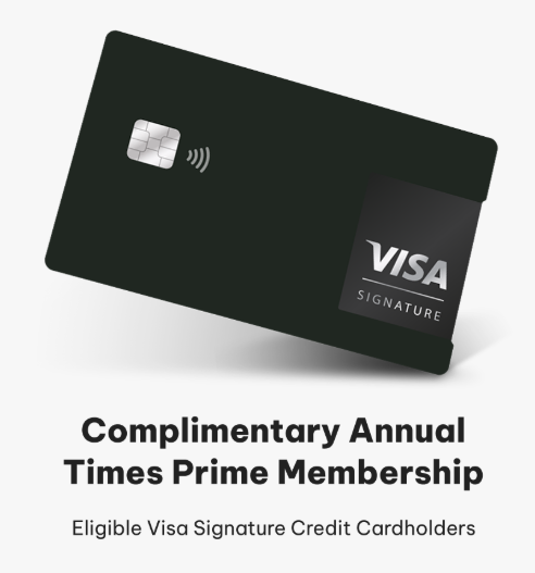 Visa x Complimentary 1 year Times Prime Membership