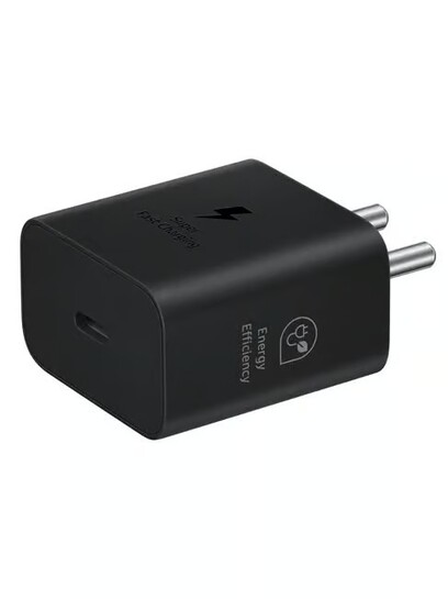 Samsung Original 25W Type C Travel Adaptor without Cable (Black)