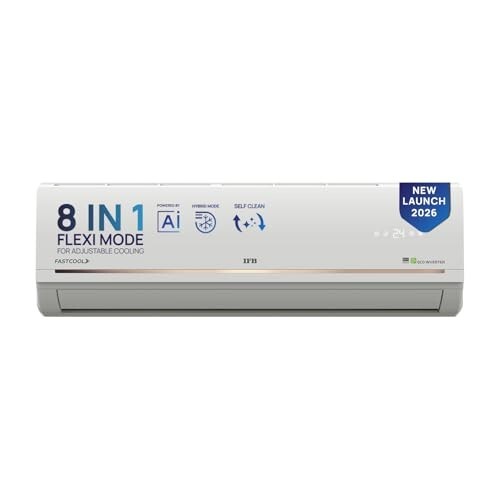 [Coupon + HDFC EMI] IFB 2 Ton 3 AI Inverter Split AC | 8-in-1 Flexi | Self Clean | Copper | CI223GD32RGM3