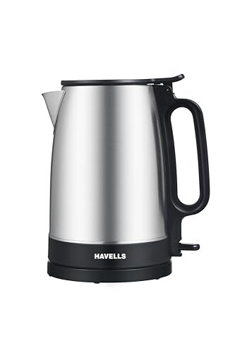 Havells Vesta Electric Kettle| Large 1.7L| 2000 Watts| 360° Cordless Control| Wide Mouth for Easy Use|Triple Safety Protection | Premium SS Body| 1Yr Door Step Warranty by Havells