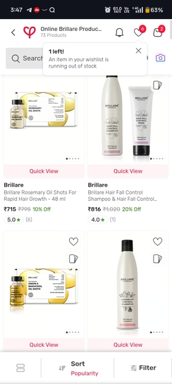   300 Discount on Brillare products on Tata cliq Fashion 