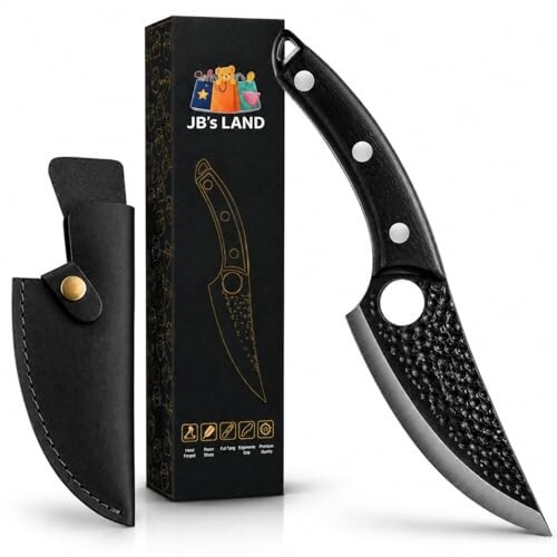 JB'S LAND Premium Hand Forged Chef Knife 8 Inch (Apply 34% Coupon)