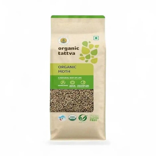 Zepto : Organic Tattva Moth 500 g (Location Specific)