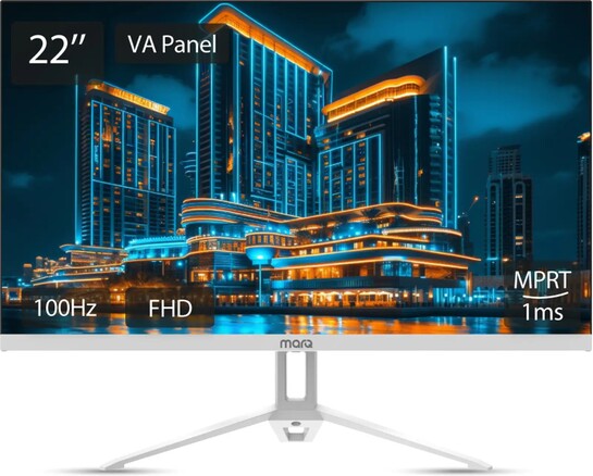 MarQ by Flipkart 55.88 cm (22 inch) Full HD LED Backlit VA Panel Monitor