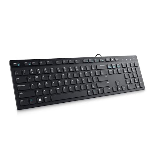 Dell KB216 Wired Multimedia Keyboard - Full-Size Layout with USB Interface, Chiclet Keys