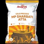 Bigbasket - Anugrah Cold Pressed MP Sharbati Atta 10kg(location specific)