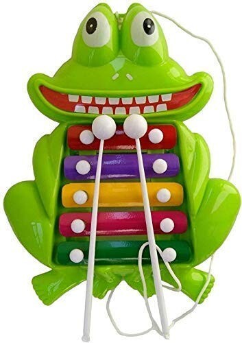 Smart Picks Xylophone Pull Along Panda Shape 2 in 1 Musical Toy for Kids and Toddlers (Colour May Vary)