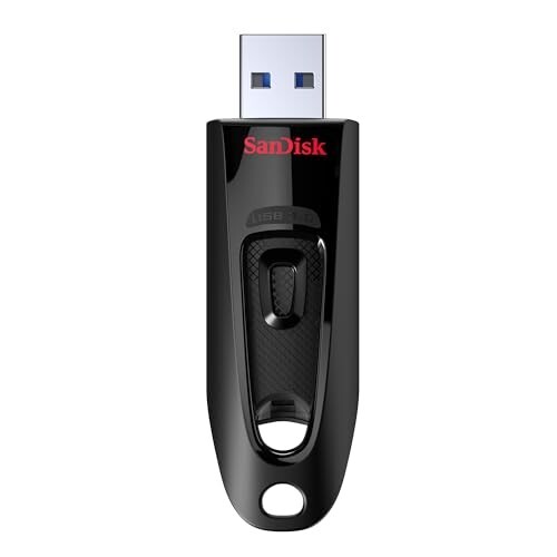 SANDISK Ultra 128GB, USB 3.0, Flash Drive, Upto 130MB/s R, Pendrive, Black, 5Y Warranty (SDCZ48-128G-I35)